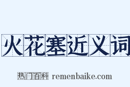 火花塞近义词是什么意思的图片